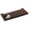 egel enveloppen chocolade bruin 110x220 mm - 53235c