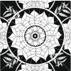 Kleurboek Volwassenen 20x20cm Mandala