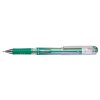metallic groen HybridGel Grip dx gel inkt rollerball 0.5 mm