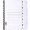 Register din a4 met 10 tabbladen