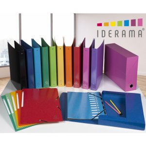 Archiefdoos Iderama, Rug 40mm - 24x32cm paars