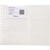 set van 10 inlegvellen voor Exacard 75134e