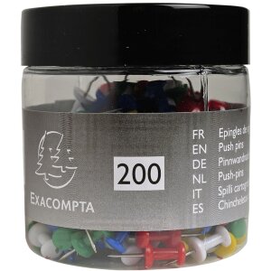 Prikbordspelden blisterverpakking 20 stuks geassorteerde...