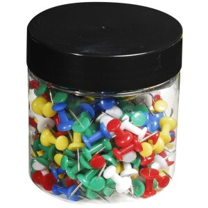Prikbordspelden blisterverpakking 20 stuks geassorteerde...