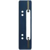 Clip-on vijlstroken plastic voor din a4 - donkerblauw