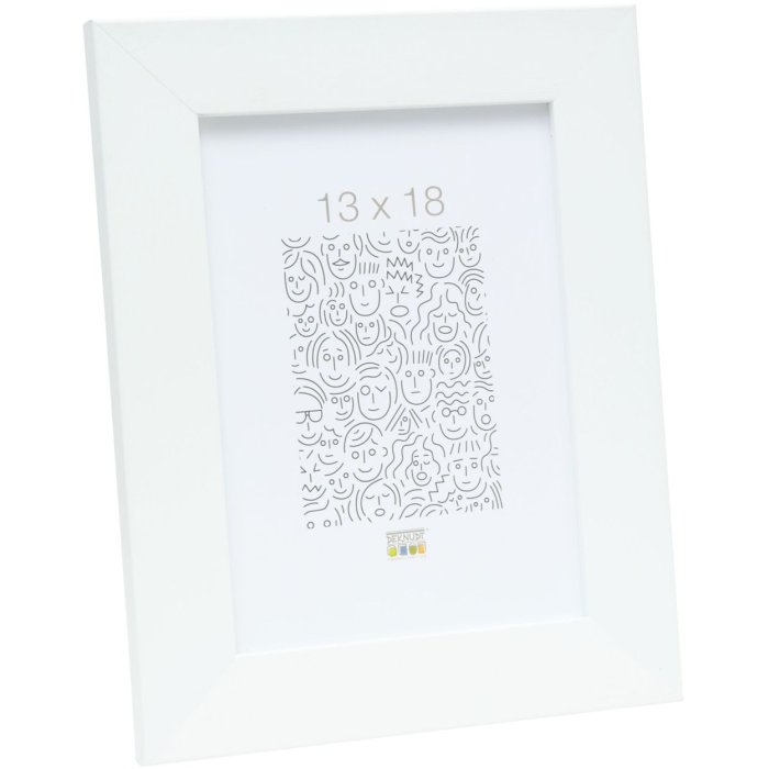 Deknudt Kunststof lijst s42p licht wit 30x30 cm