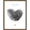 Kunststof lijst s46a zwart met goud 20x30 cm