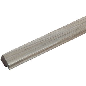 Kunststof lijst s46a zilver 18x24 cm