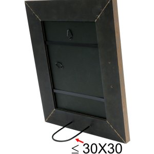 Houten lijst s48sc3 brons 20x20 cm
