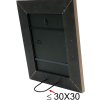Houten lijst s48sc3 brons 20x20 cm