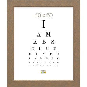 Houten lijst s48sc3 brons 20x30 cm