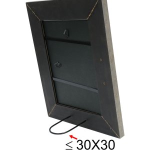 Houten lijst s48sc7 grijs-beige 18x24 cm