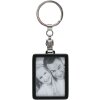 Sleutelhanger zwart 3,5x4,5 cm