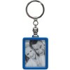 Deknudt Sleutelhanger blauw 3,5x4,5 cm