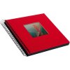 Spiraal Album Bella Vista rood/zwart 20x20 cm