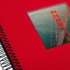 Spiraal Album Bella Vista rood/zwart 20x20 cm