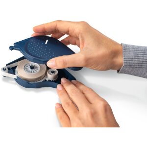 HERMA lijmdispenser transfer, stevig klevend blauw, 15m