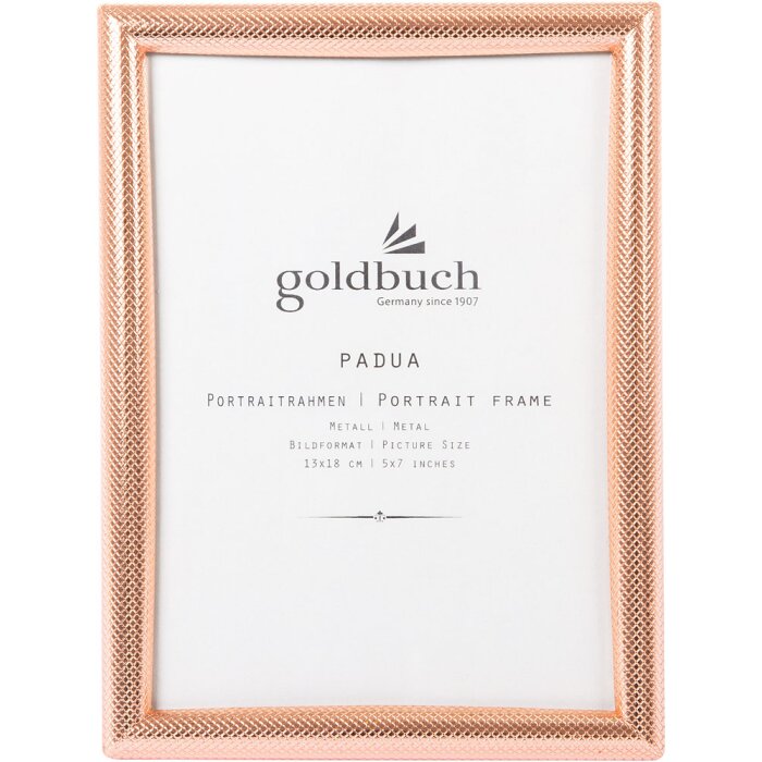 Fotolijst Padua 13x8 cm koper
