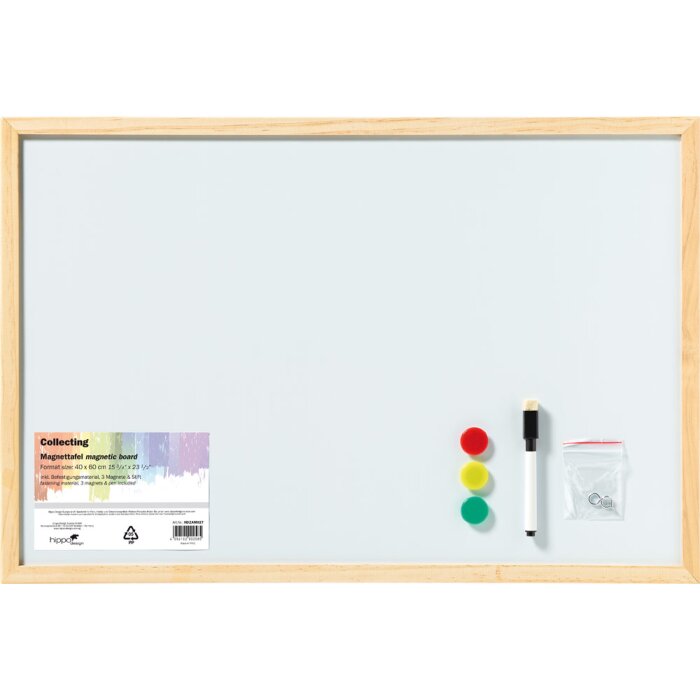 Magneetbord 40x60 cm met pen en magneten