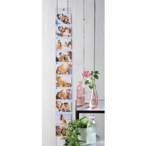 Fotogordijn voor 10 fotos 10x15 cm