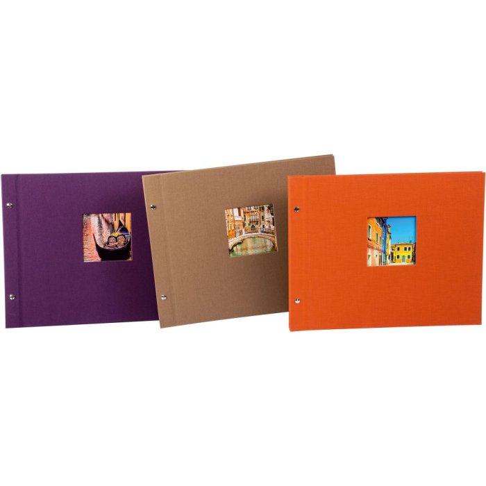 Schroefalbum Trend 2 bw paginas 30x25 cm en 39x31 cm