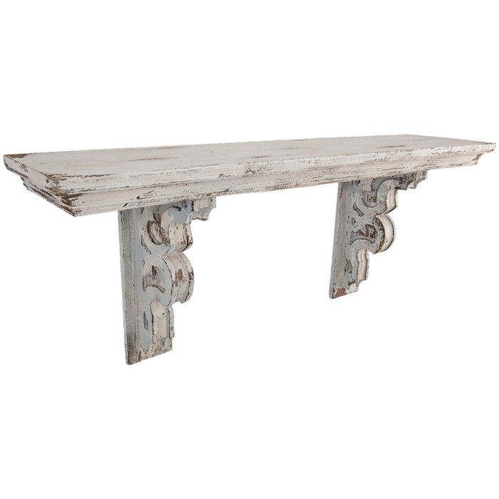 Wandplank shabby wit - 5h0232 Clayre Eef