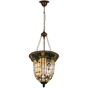 Tiffany hanglamp 41x126 cm gekleurd