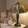 Tiffany tafellamp ø 47x61 cm groen gekleurd