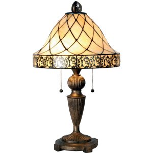 Tiffany tafellamp ø 36x62 cm natuurkleur