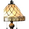 Tiffany tafellamp ø 36x62 cm natuurkleur