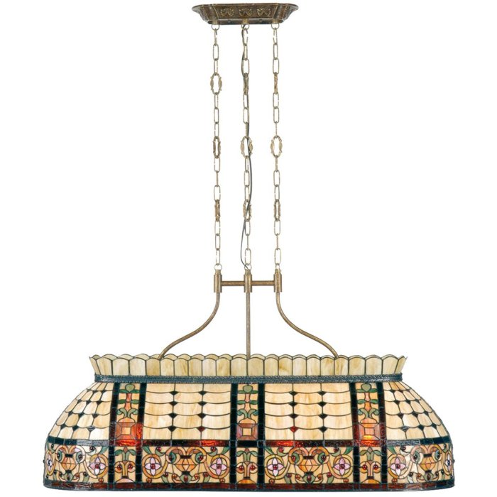 Tiffany hanglamp 115x34x141 cm naturel