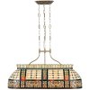 Tiffany hanglamp 115x34x141 cm naturel