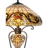 Tiffany tafellamp ø 46x76 cm geel gekleurd