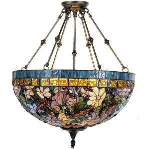 Tiffany lampenkap ø 51 cm groen