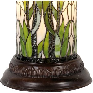 LumiLamp 5LL-5539 Tiffany Zuil Ø 31x78 cm Groen...