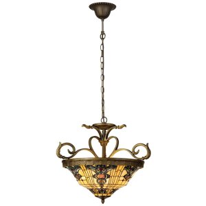 Tiffany hanglamp 56x170 cm gekleurd