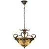 Tiffany hanglamp 56x170 cm gekleurd