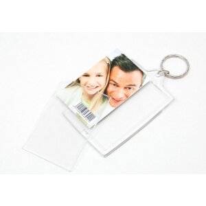 Deknudt Foto sleutelhanger 3,5 x 4,5 cm