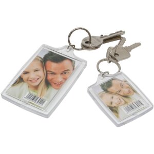 Deknudt Foto sleutelhanger 3,5 x 4,5 cm