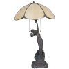 Tiffany tafellamp ø 41x70 cm grijs gekleurd