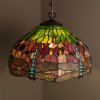 Tiffany plafondlamp ø 40x25cm groen