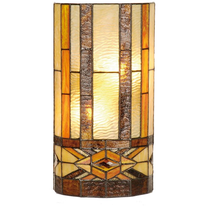 Wandlamp tiffany kleurig - 5ll-9286 Clayre Eef