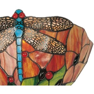 Wandlamp tiffany kleurig - 5ll-9312 Clayre Eef