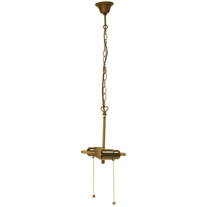 Plafondbeugel bruin 130 cm