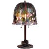 Tiffany tafellamp ø 37x68 cm paars gekleurd