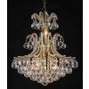 Kroonluchter ø 50 cm ijzer-glas - 5ll-cr32 Clayre Eef