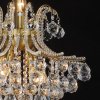 Kroonluchter ø 50 cm ijzer-glas - 5ll-cr32 Clayre Eef