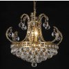 Kroonluchter ø 50 cm in ijzer-glas - 5ll-cr33 Clayre Eef