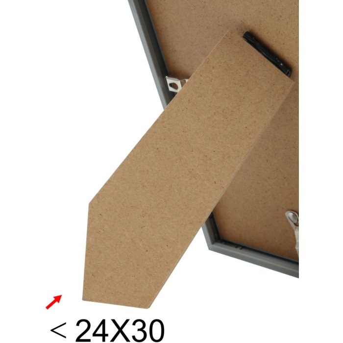 Kunststof lijst s011 28x35 cm staal