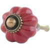 Meubelknop ø 3 cm in rood - 63501